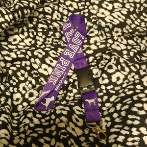 PINK lanyard
